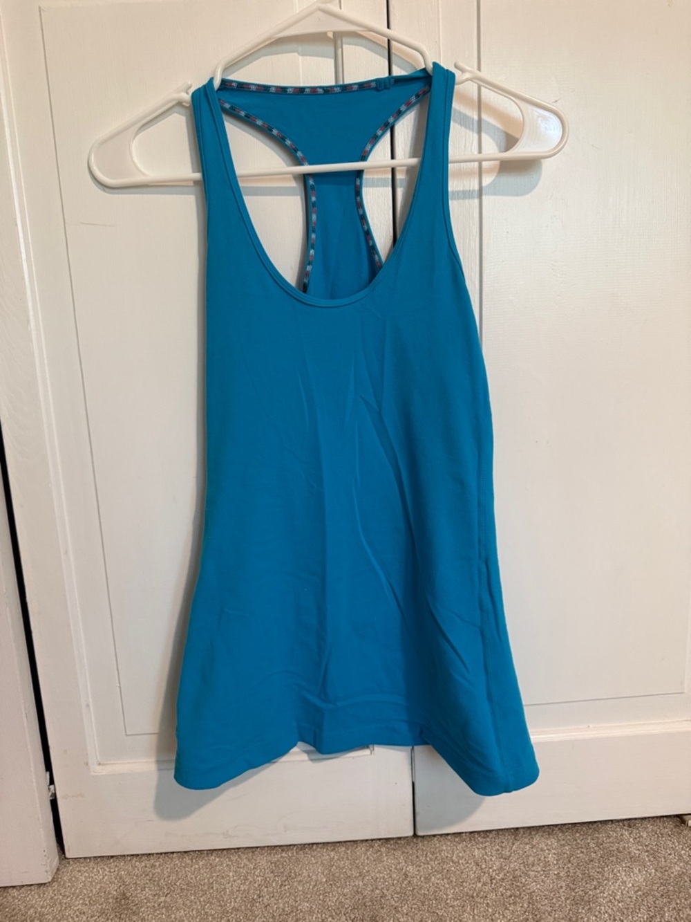 lululemon athletica Bright Teal Racerback Tank